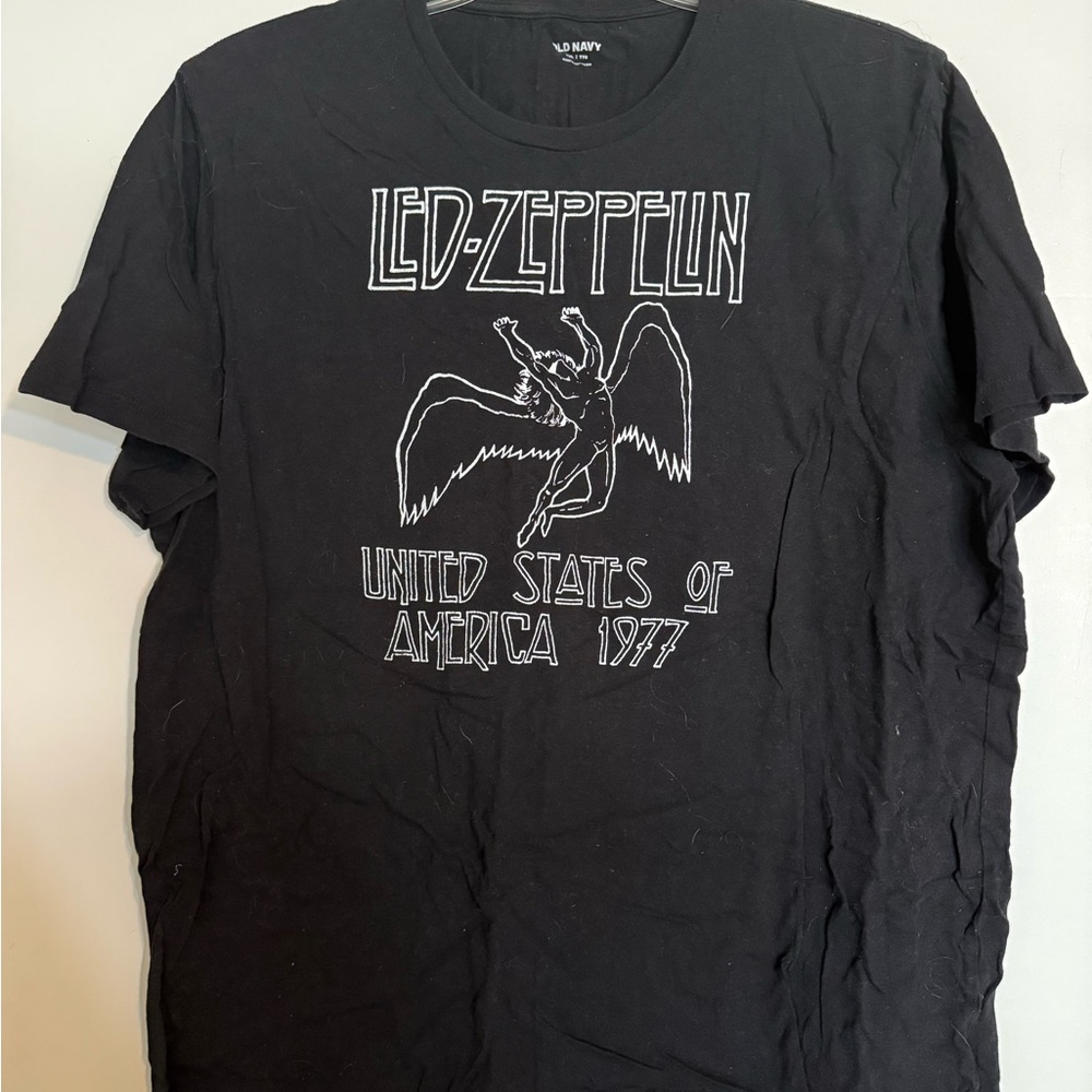 Old Navy Black Led Zeppelin Tee